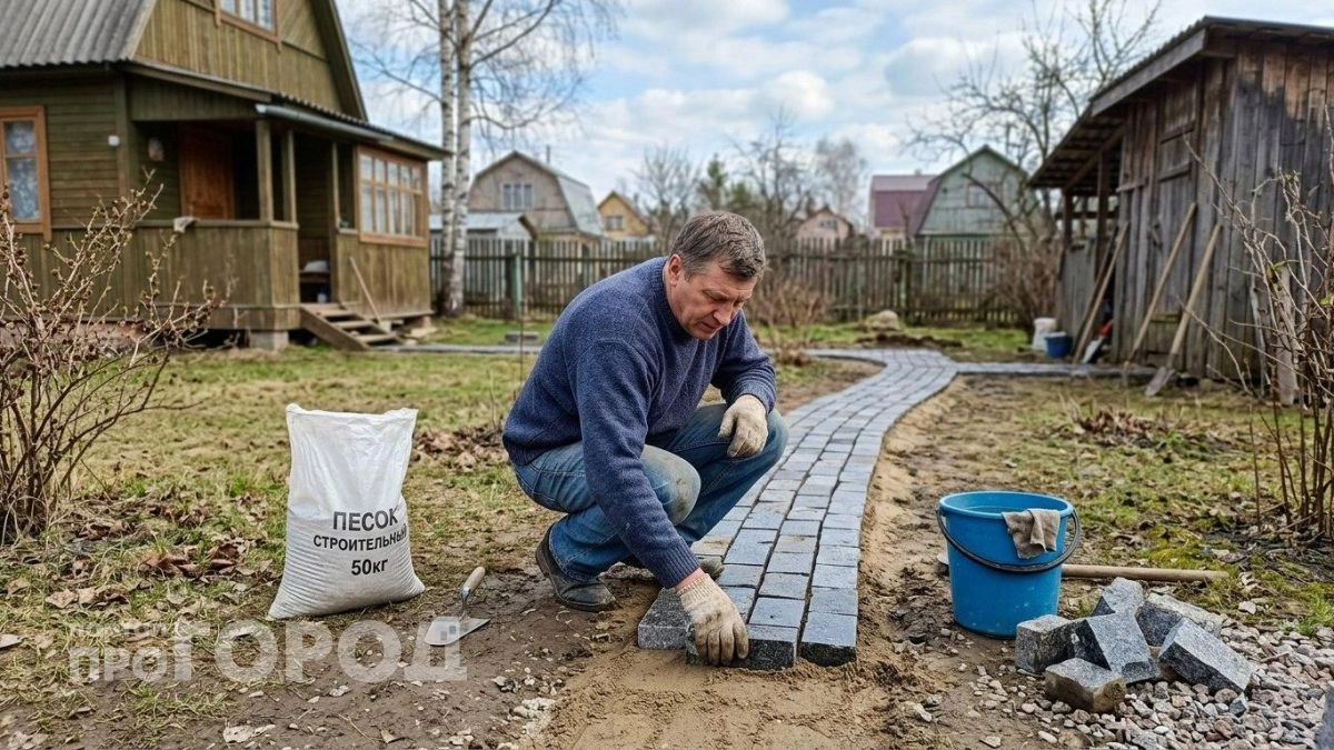Хватит тратить деньги на плитку: сделайте садовую дорожку из этого материала и забудьте о ремонте на годы