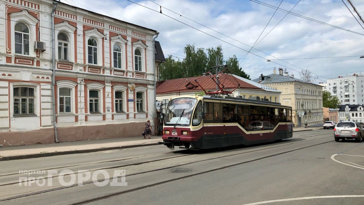 В Нижнем Новгороде трамваи временно изменят маршрут 25 и 26 апреля из-за дорожных работ