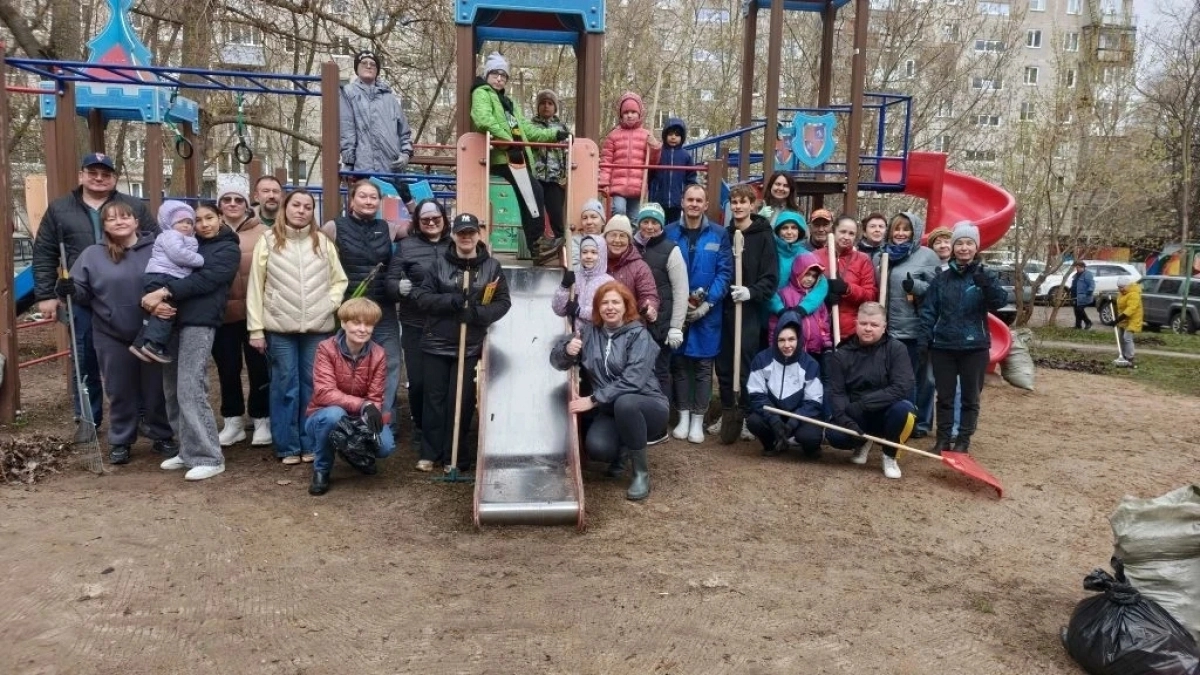 ДУКи пяти районов Нижнего Новгорода участвуют в месячнике по благоустройству