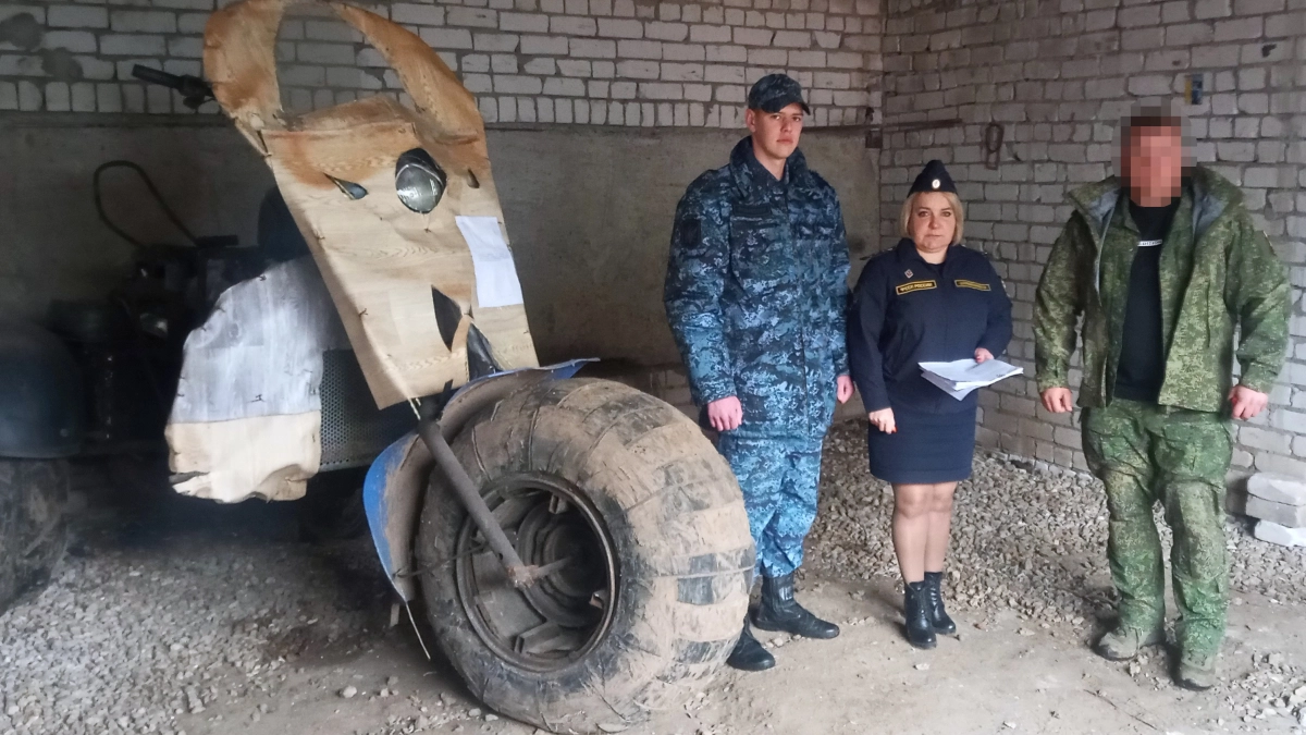 Болотоход пьяного водителя из Спасского района отправили на СВО