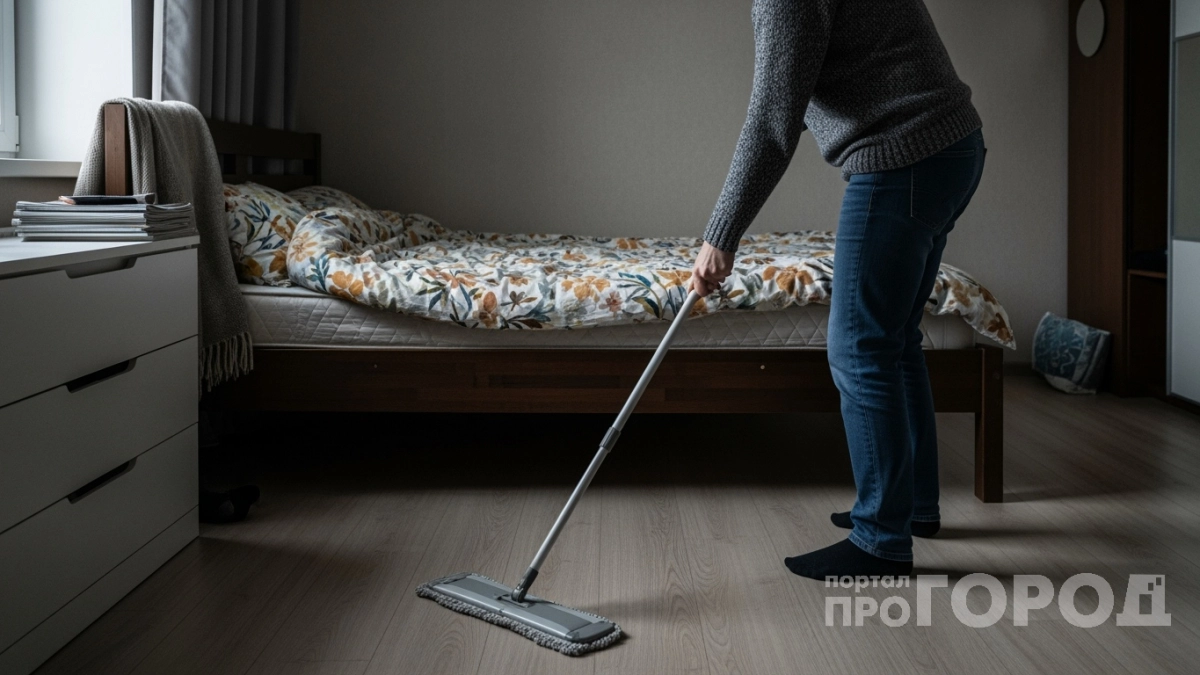 Пыли нет неделями даже под диваном: 2 ложки в ведро, и полы сверкают как зеркала — идеальная чистота на месяц