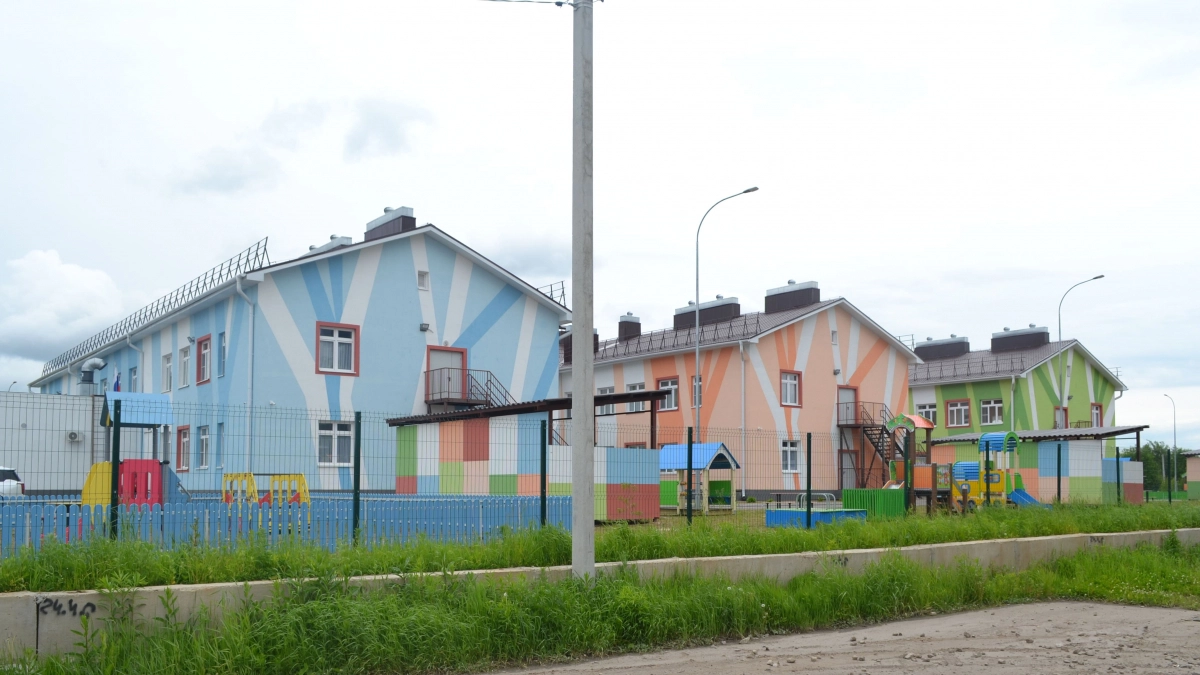 Детский сад на 240 мест построен в Городце по программе «Комплексное развитие сельских территорий»