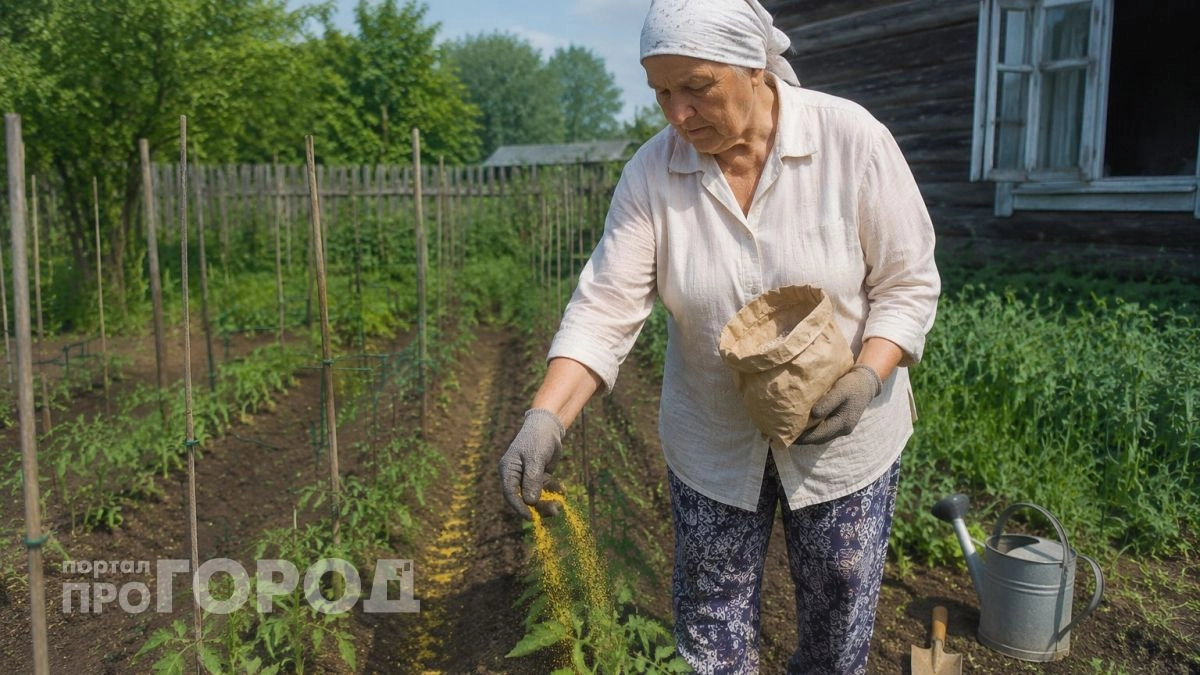 Не зола и не перегной: один пакет на грядку решает сразу три проблемы с почвой