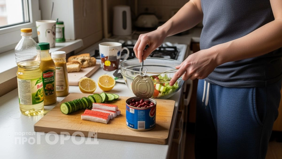Вкусно, сытно, ноль возни: салат «Элеганто» из 3 простых продуктов — гости просят добавки