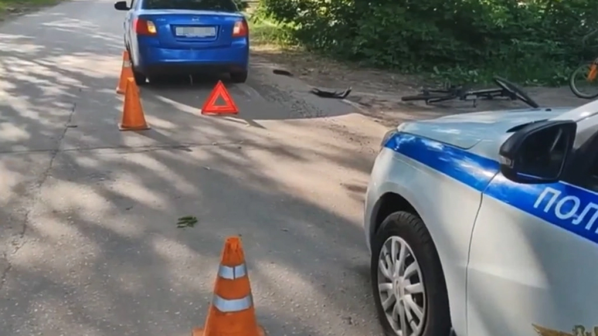 В Дзержинске легковушка сбила женщину на велосипеде