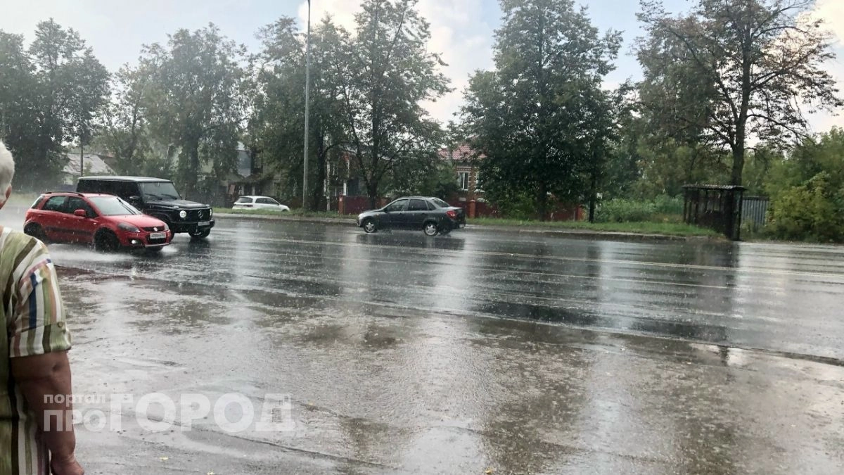 МЧС предупредило нижегородцев о ливне