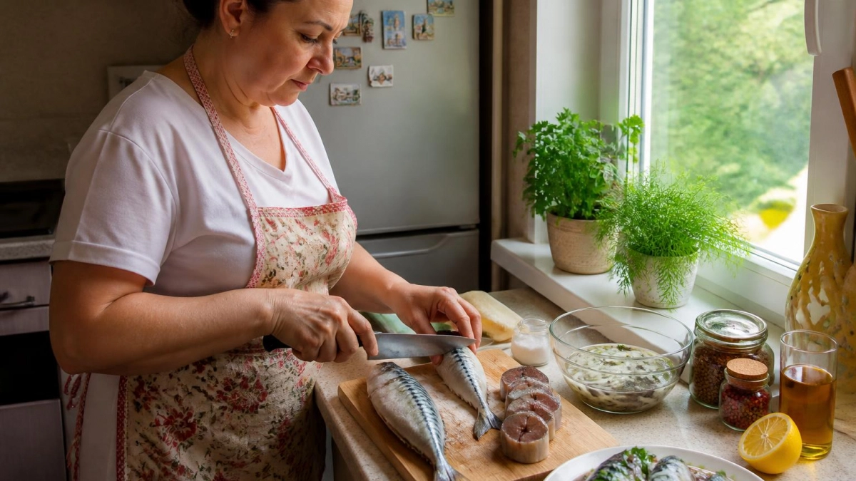 Готовлю каждые выходные: скумбрия получается нежнее и вкуснее покупной красной рыбы