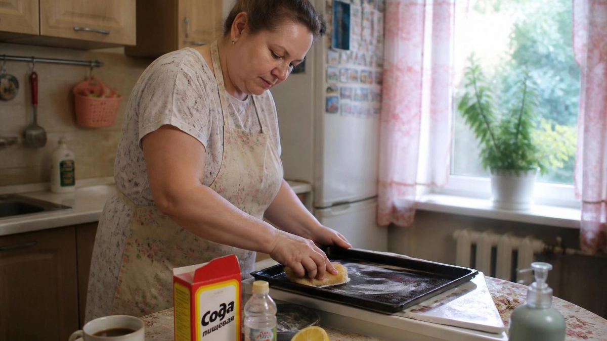 Нашла забытое средство за копейки – растворяет нагар и жир за пару минут: идеальная чистота и никакой химии