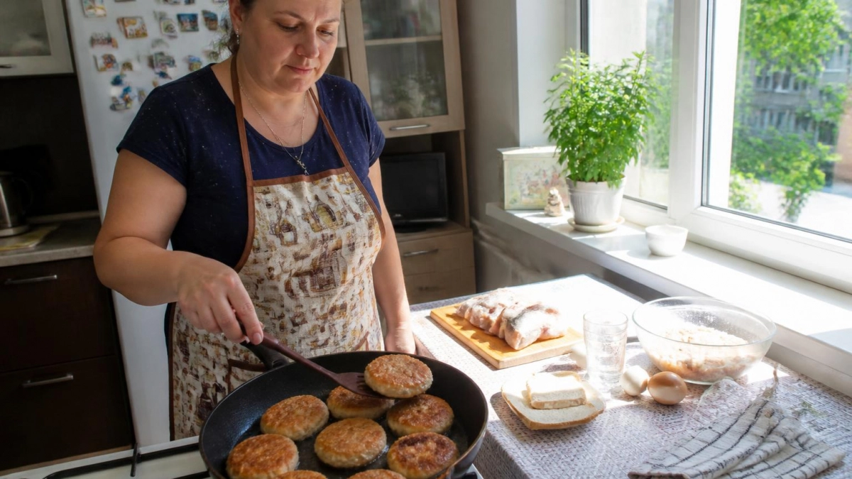 Теперь рыбные котлеты готовлю только так – без запаха и вкус как из ресторана