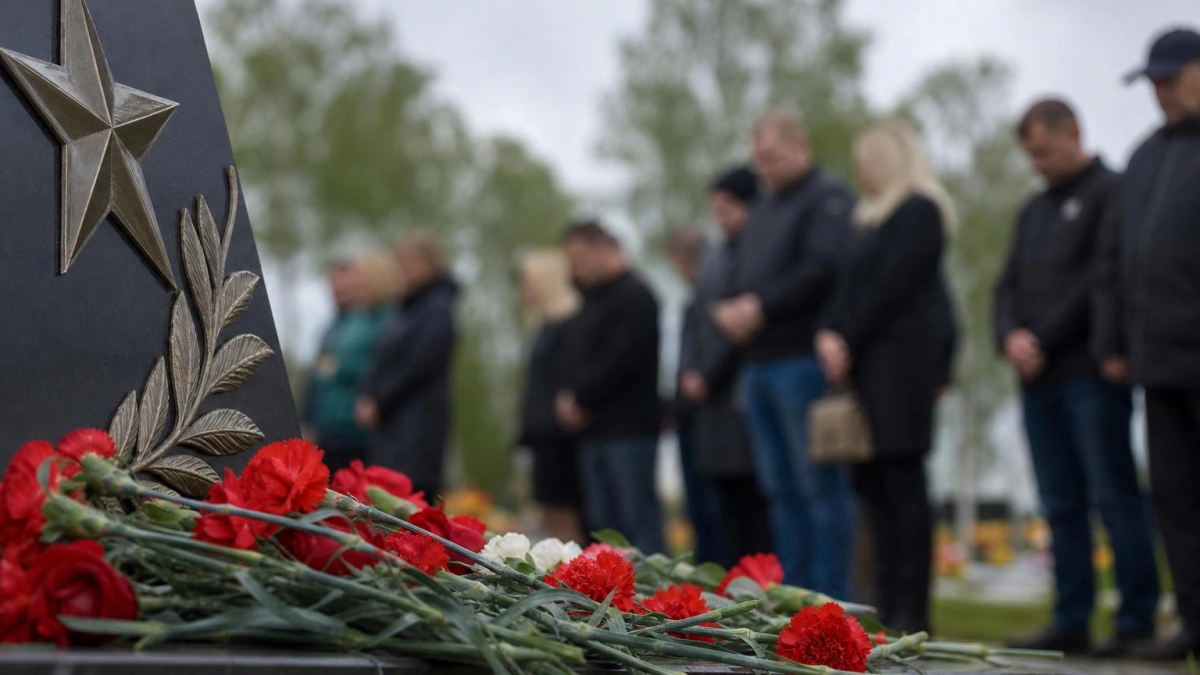 В Выксе простились с тремя погибшими в зоне СВО земляками