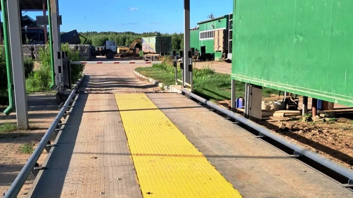 На Городецком полигоне после  модернизации установили автомобильные весы 