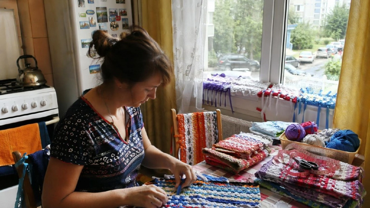 Хлопковое старьё не выбрасываю: делаю из них пляжные полотенца - беру и на море, и на пикник