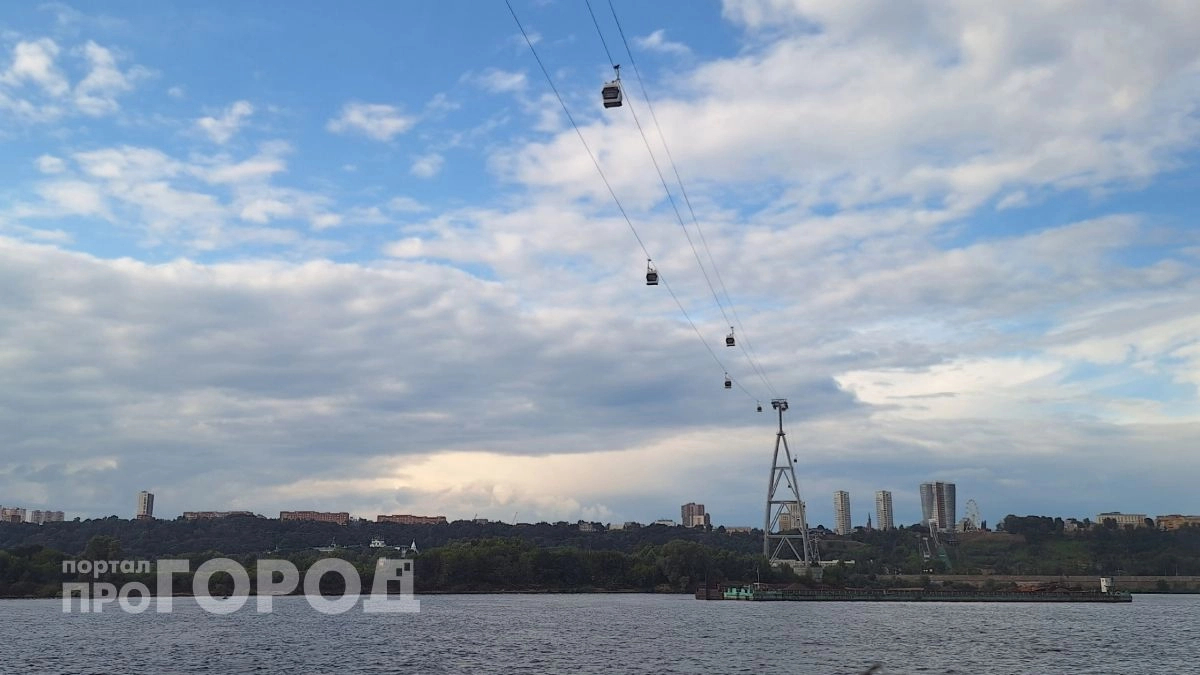 Канатная дорога через Волгу остановлена почти на 2 недели после ЧП
