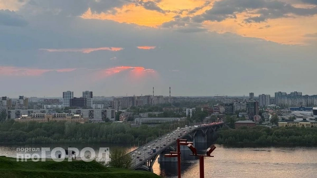 Последний жаркий день перед чередой дождей ждет нижегородцев