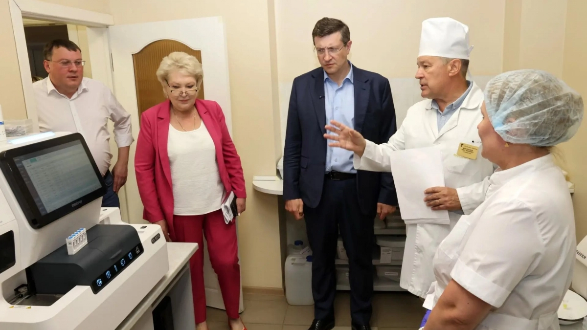 Глеб Никитин поручил обеспечить Центральную городскую больницу Арзамаса дополнительным медоборудованием