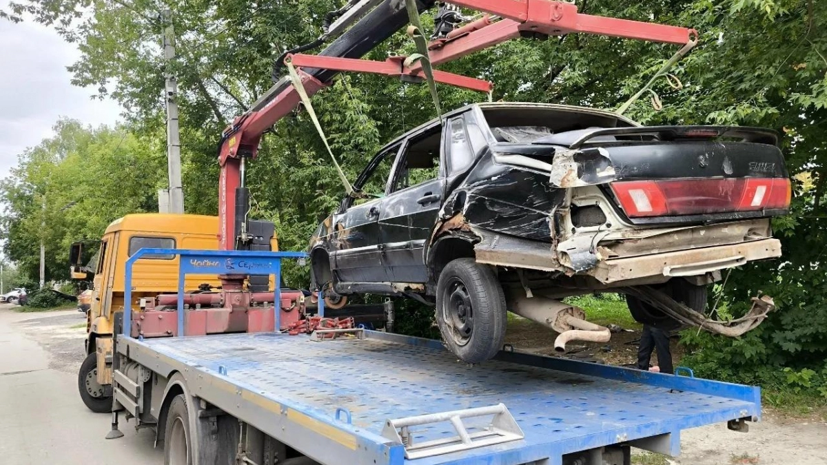 19 брошенных машин убрали из Сормовского района Нижнего Новгорода