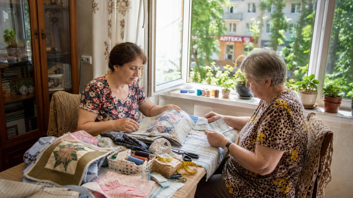 Бабушкины запасы ткани наконец пригодились: как превратить старые кусочки хлопка в красивый декор для дома