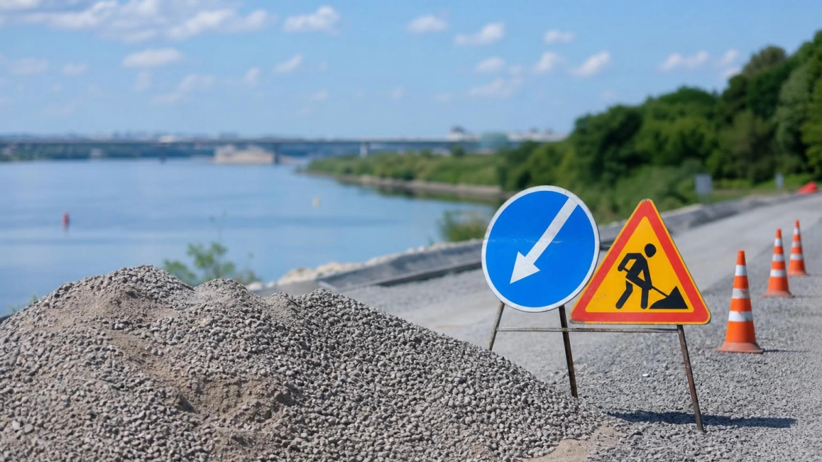 Сроки строительства дороги вдоль Оки в Нижнем Новгороде перенесли до апреля 2027