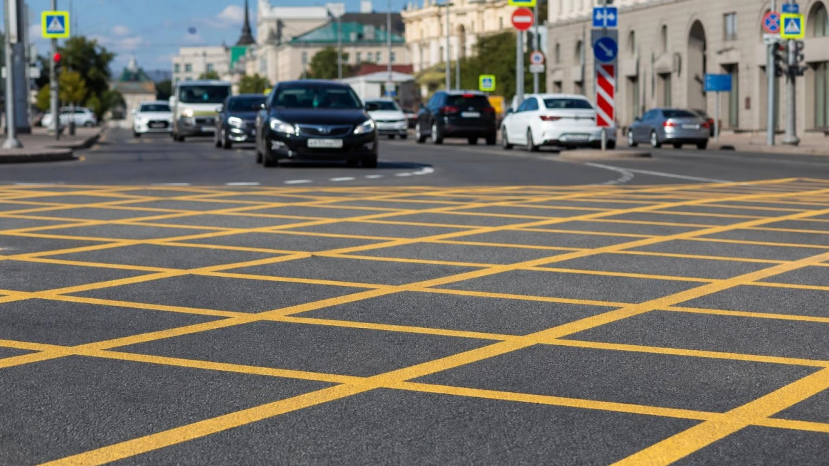 В Нижнем Новгороде обновят более 110 тысяч квадратных метров дорожной разметки
