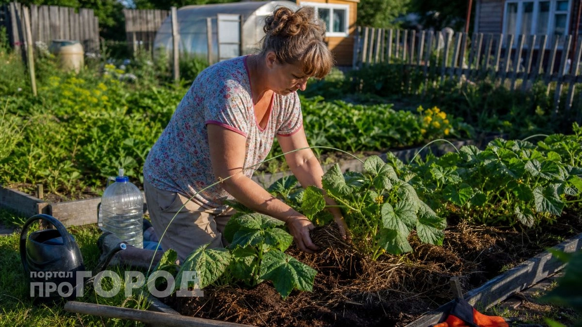 Забыла про тяпку на весь сезон: два простых материала для мульчирования огурцов, которые экономят время и силы
