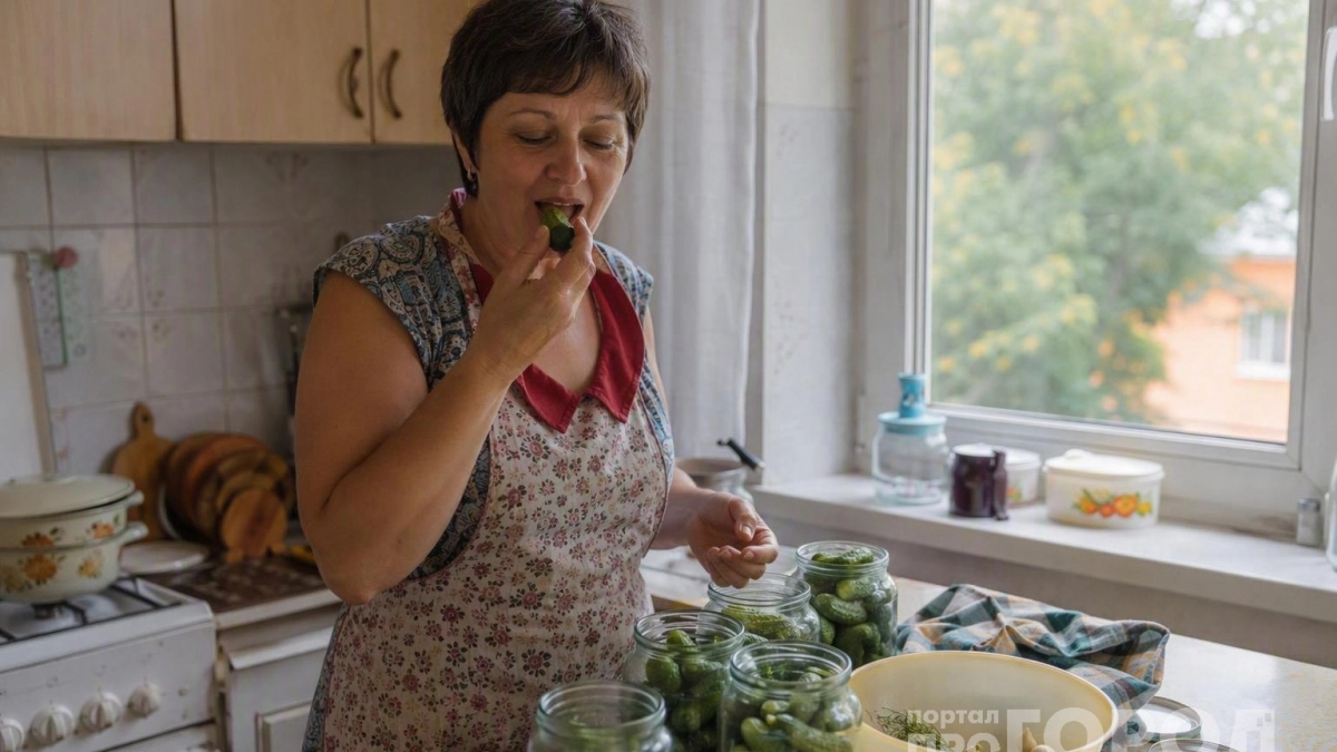 Закатываю корнишоны только по-грузински: чесночный аромат разлетается ещё до открытия банки