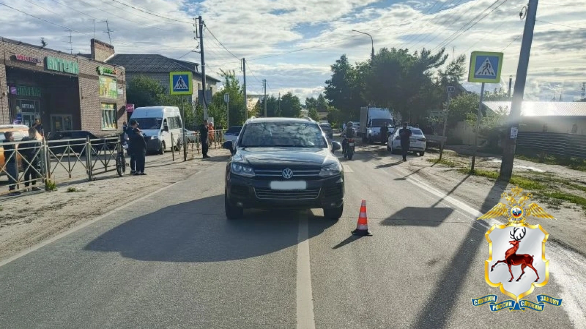 Уголовное дело завели после наезда водителя Volkswagen на 4-летнего ребенка на переходе в Городце