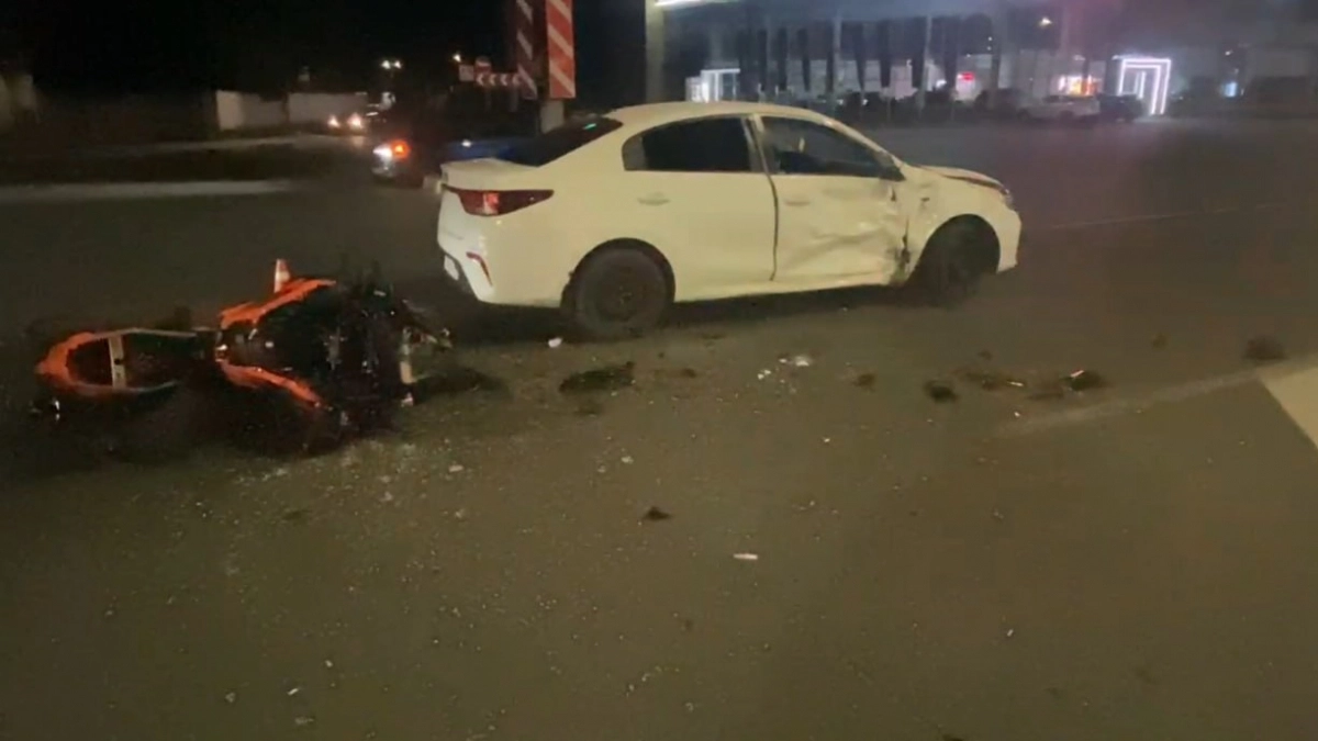 Три человека пострадали в результате двух аварий с участием мотоциклистов в Нижнем Новгороде