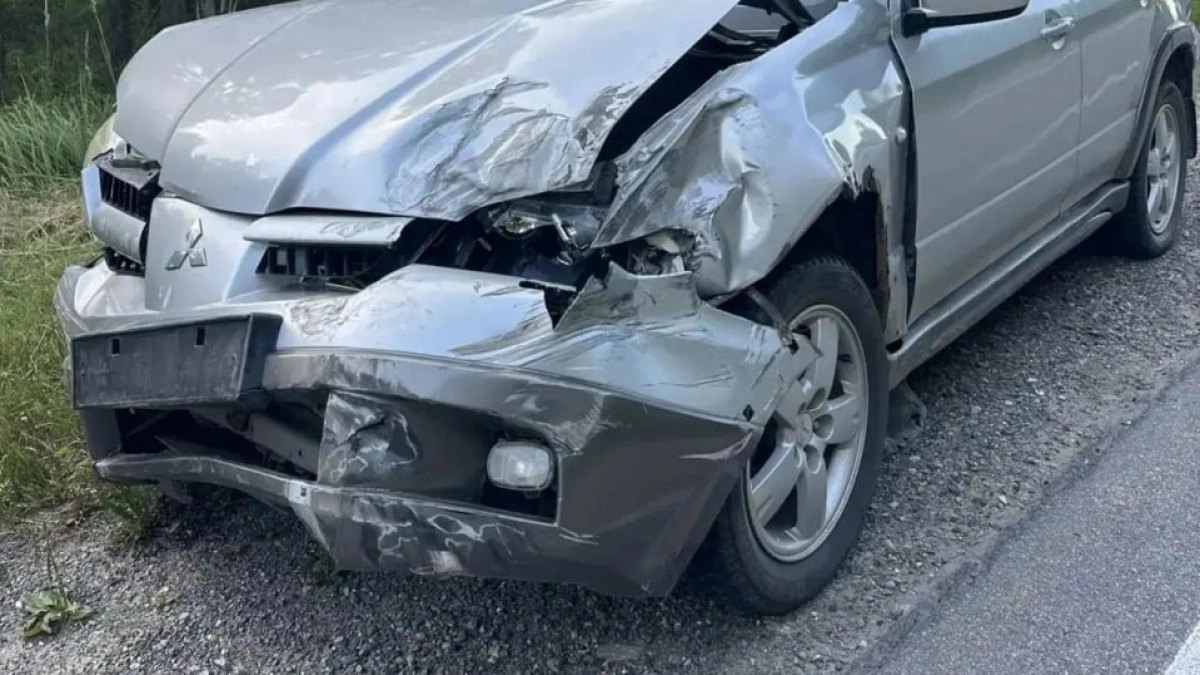 Пьяный водитель Mitsubishi врезался в Chery в Сосновском районе и скрылся с места аварии 
