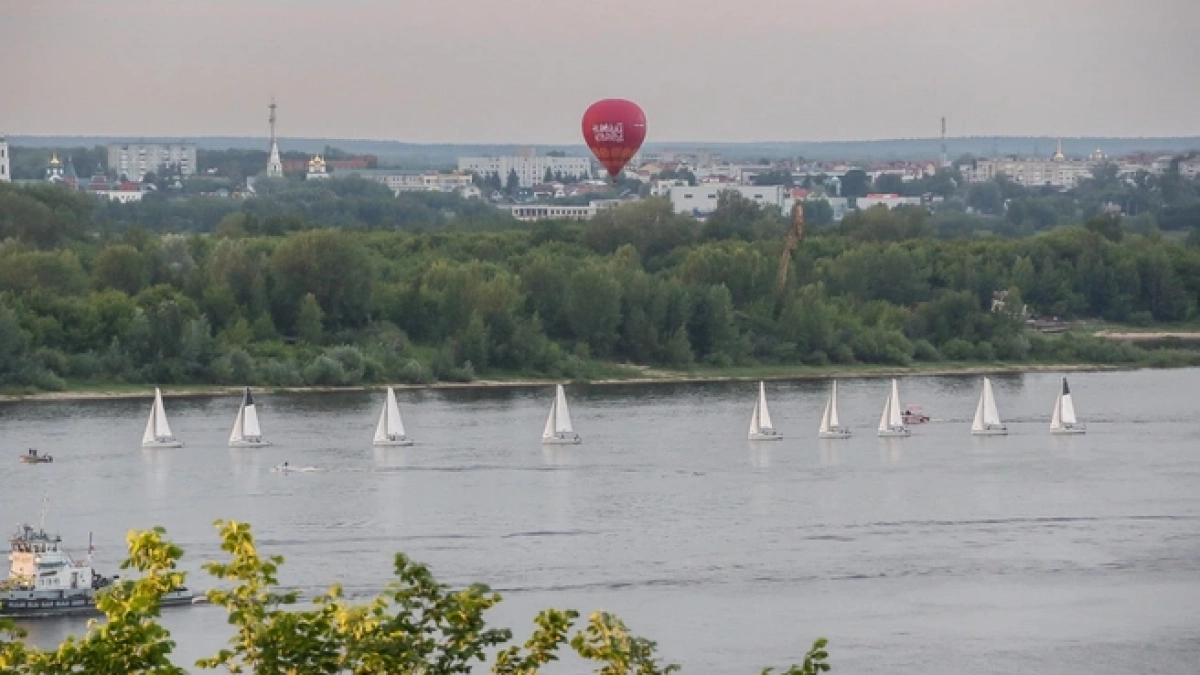 Аэростаты не поднимутся над Нижним Новгородом в День города из за ветра