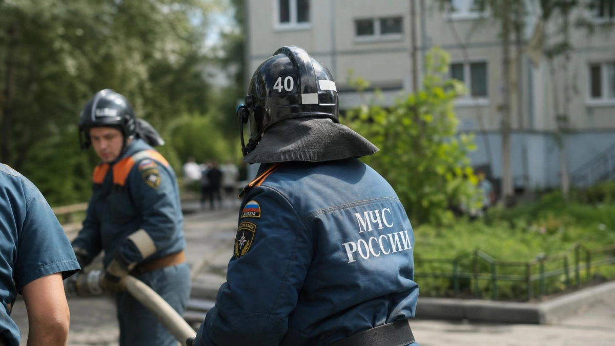 Обломки БПЛА упали у дома в Дзержинске, пострадавших нет