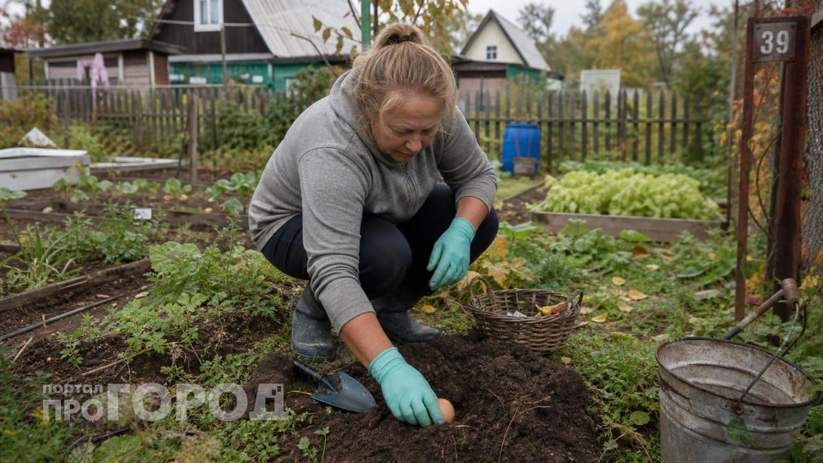 Закапываю сырое яйцо в землю осенью на даче: соседи смеялись, пока не увидели результат