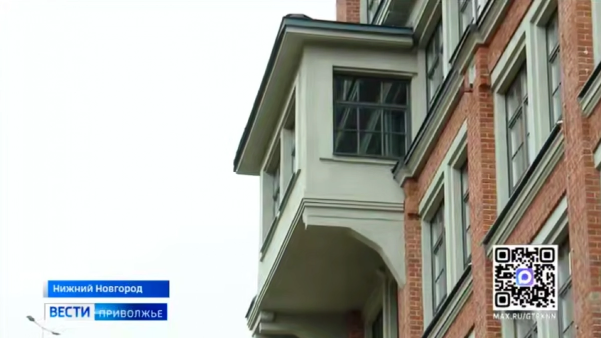 В Нижнем Новгороде восстановили главный корпус мельницы торгового дома "Емельян Башкиров с сыновьями"