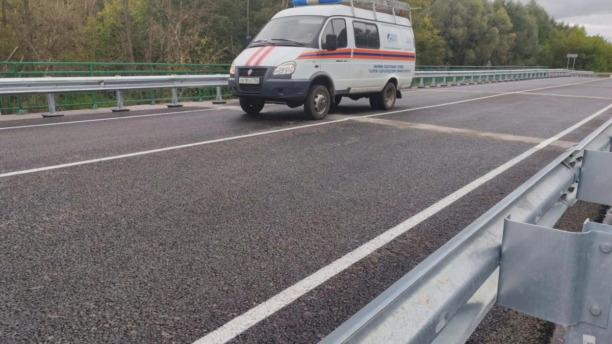 В Вадском округе открыли движение по отремонтированному мосту через реку Вадок