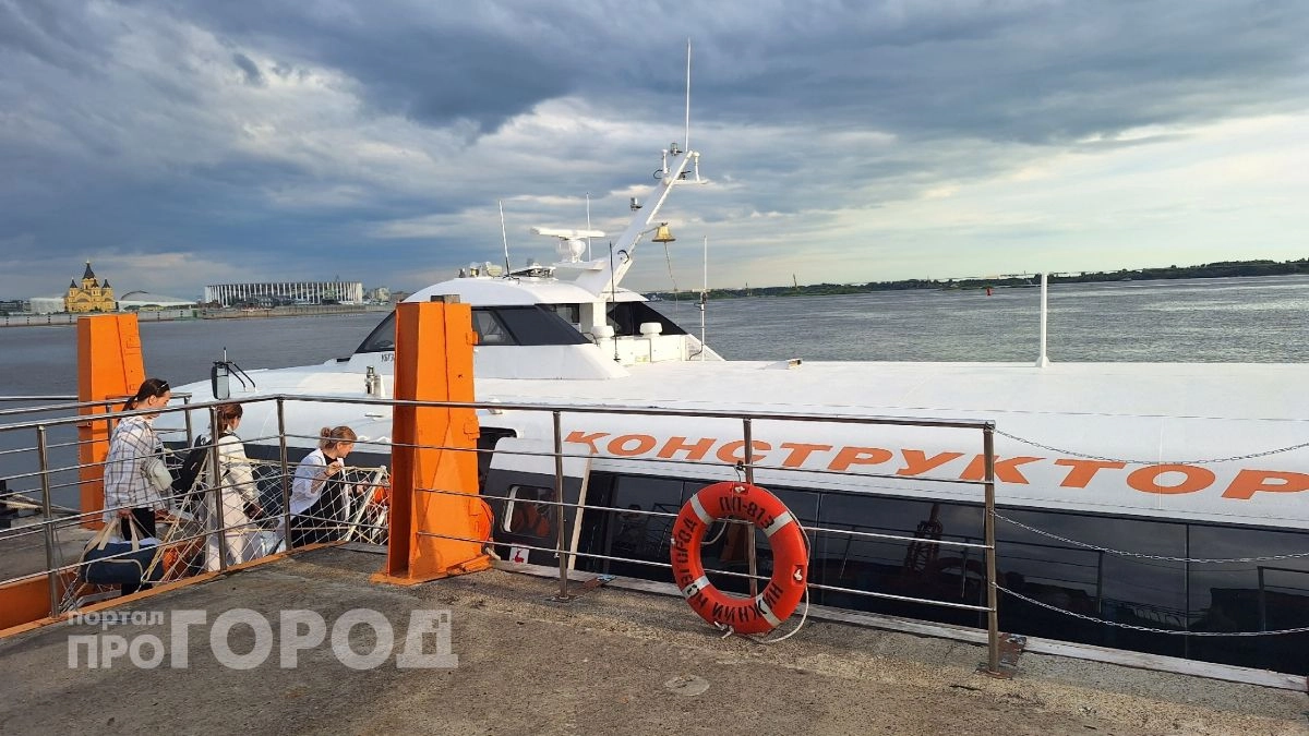 Опубликовано свежее расписание рейсов "Валдаев" и "Метеоров" из Нижнего Новгорода на сентябрь