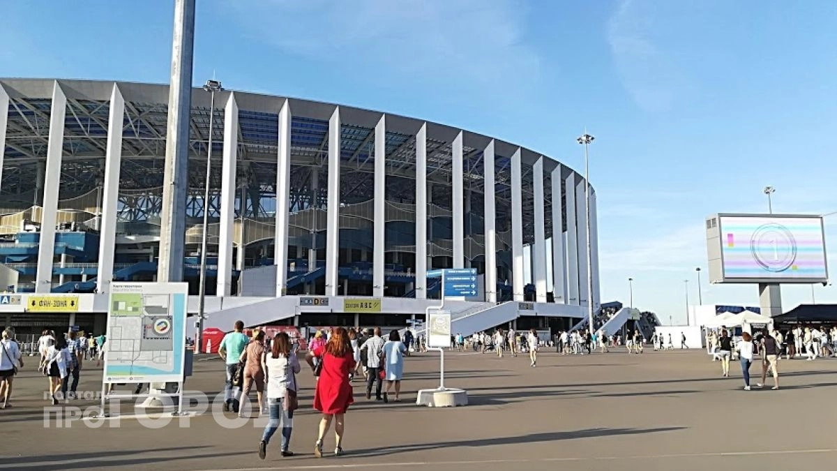 Сборные России и Нигерии по футболу сыграют на стадионе в Нижнем Новгороде