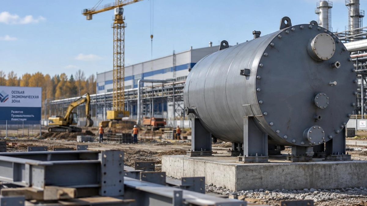 В ОЭЗ «Кулибин» в Дзержинске начали строить завод газоразделительного оборудования
