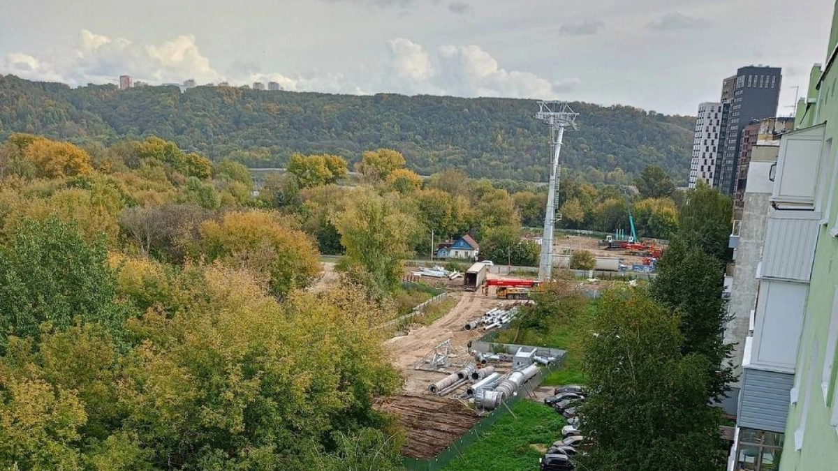Как продвигается строительство второй канатной дороги в Нижнем Новгороде 
