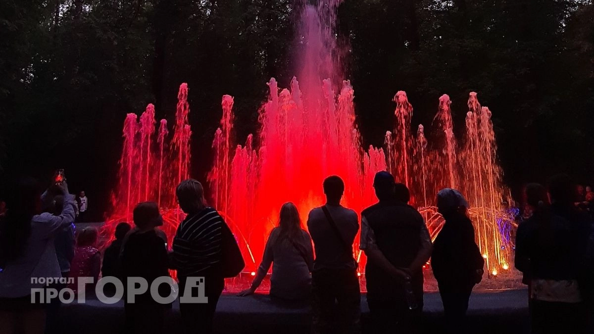 Фонтаны в Нижнем Новгороде будут работать еще 2 недели