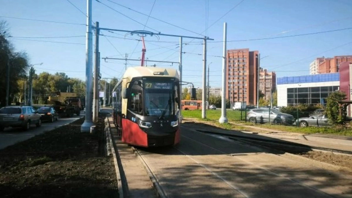 В Нижнем Новгороде с сегодняшнего дня трамваи вернулись на три маршрута