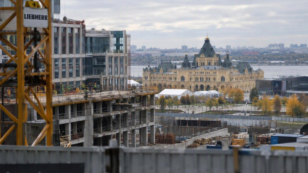 У Нижегородской ярмарки утвердили планировку под гостиницы и конгресс-холл