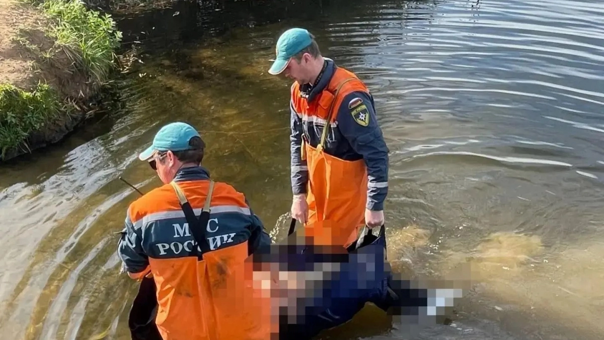В озере под Бором водолазы МЧС нашли тело погибшей женщины
