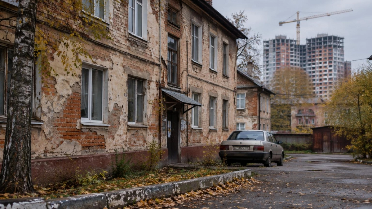 Появились фото домов на Чкалова, которые попадут под снос по КРТ