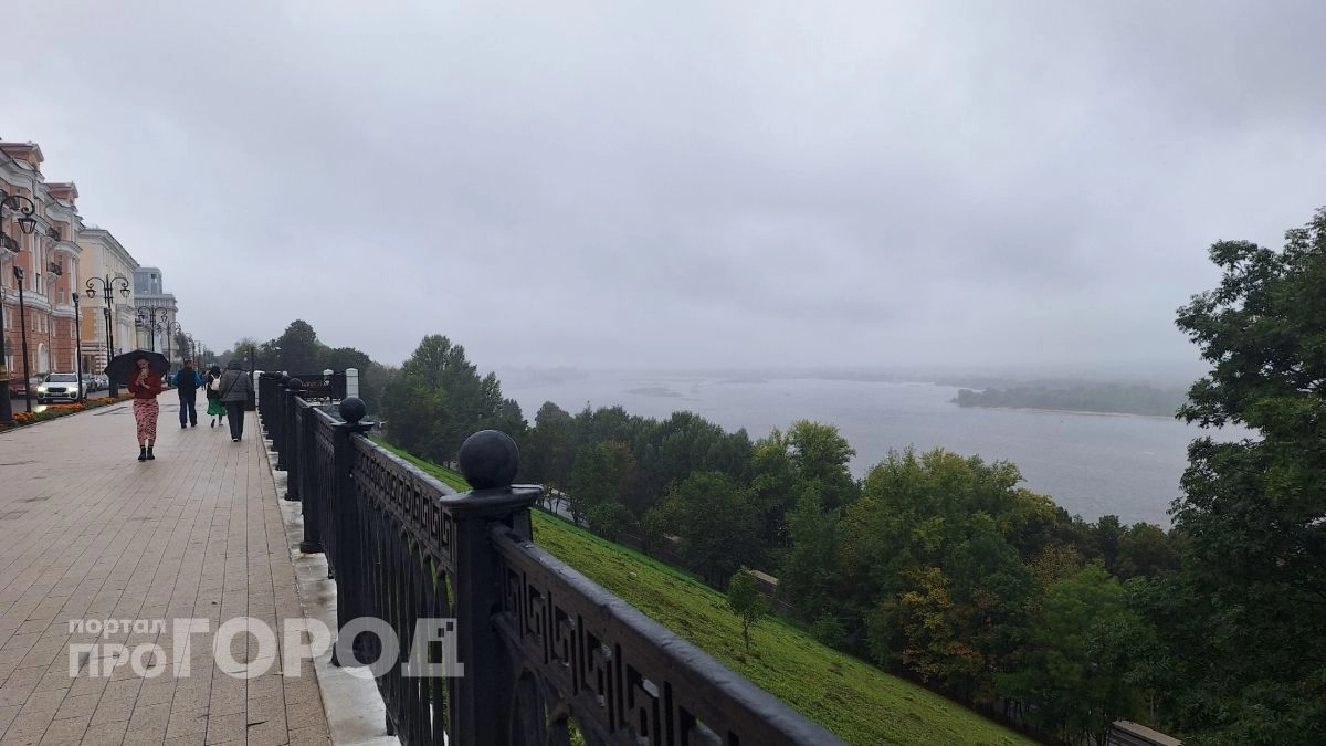 Выходные в Нижнем Новгороде начнутся с дождей и похолодания до +13
