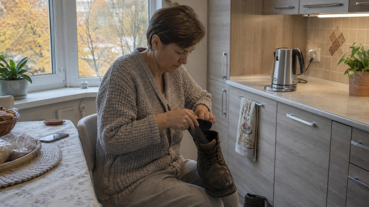 Делаю в ботинках маленькую печку для ног: вот что кладу под стельку в холода, чтобы ходить в тонких носках