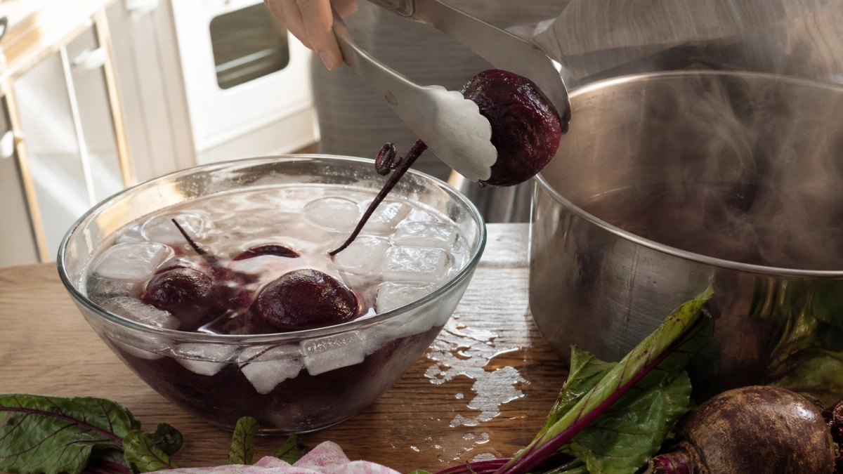 Варить свеклу часами не нужно — хватит 15 минут: овощ станет вкуснее и сочнее всего благодаря одной уловке