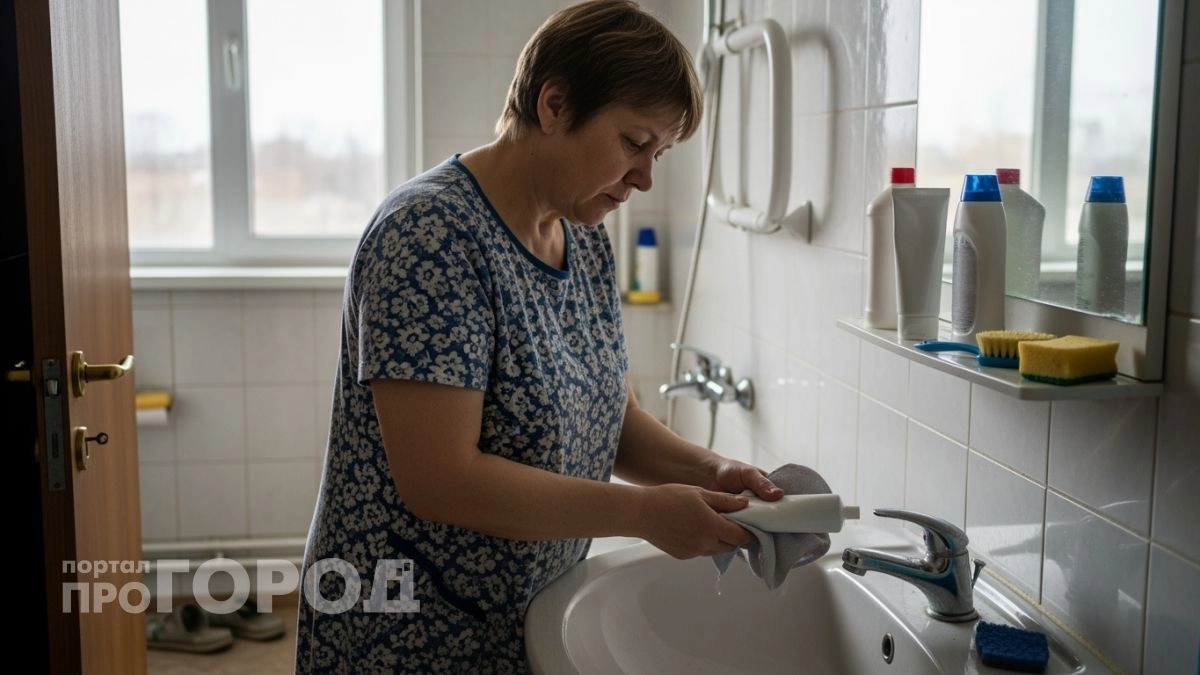 Смешиваю зубную пасту с уксусом: кран сияет как новый, даже если налет копился годами