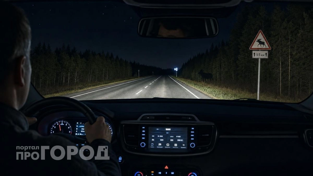 Что делать, если лось выскочил на дорогу: памятка для водителя в Нижегородской области