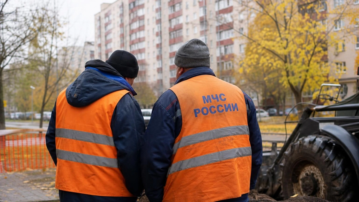 В Красной Поляне третий месяц растет оползневый провал у многоэтажных домов