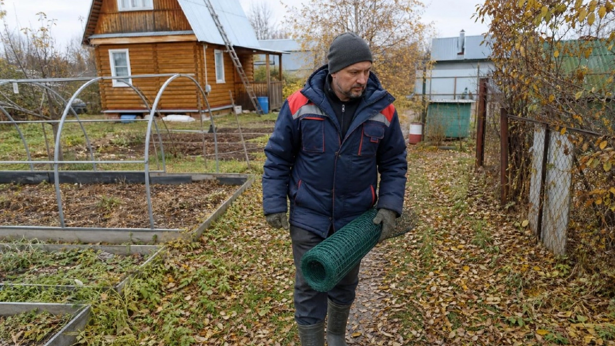 Пластиковую сетку с Ozon раскатываю метрами: сворачиваю огородные «башни» — от опор для огурцов до ёмкостей для компоста