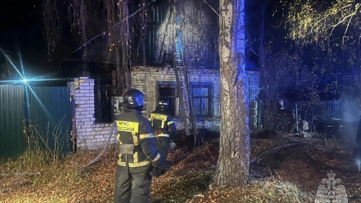 В Богородске на пепелище заброшенного дома нашли мертвого мужчину